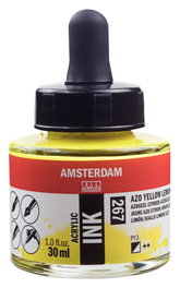Amsterdam Peinture Acrylique Jaune Azo Citron 267 - 30 ml