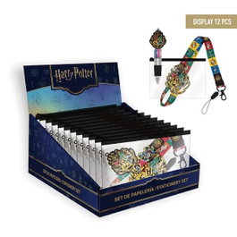 Cerdá Set de Papeterie Suspendu Harry Potter Noir, 15,0 x 11,0 x 2,0 cm