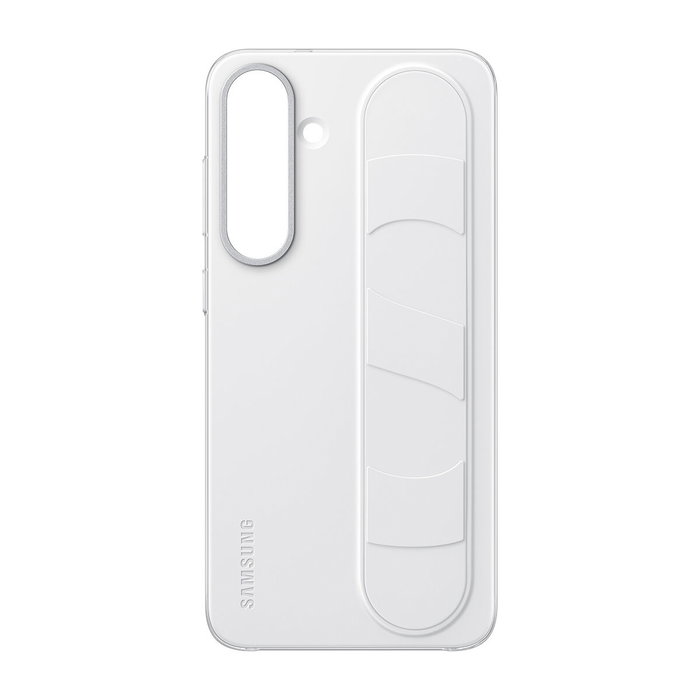 Samsung Coque avec lanière et support Galaxy S25+ Blanc