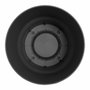 Elho Lot de 2 pots de fleurs ronds Greenville Noir - Ø14cm et Ø16cm