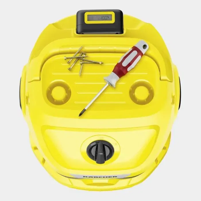 Karcher WD2-18 V-12/18 Aspirateur eau et poussières sans fil, 12 L, autonomie 10 min, batterie non incluse, idéal bricolage