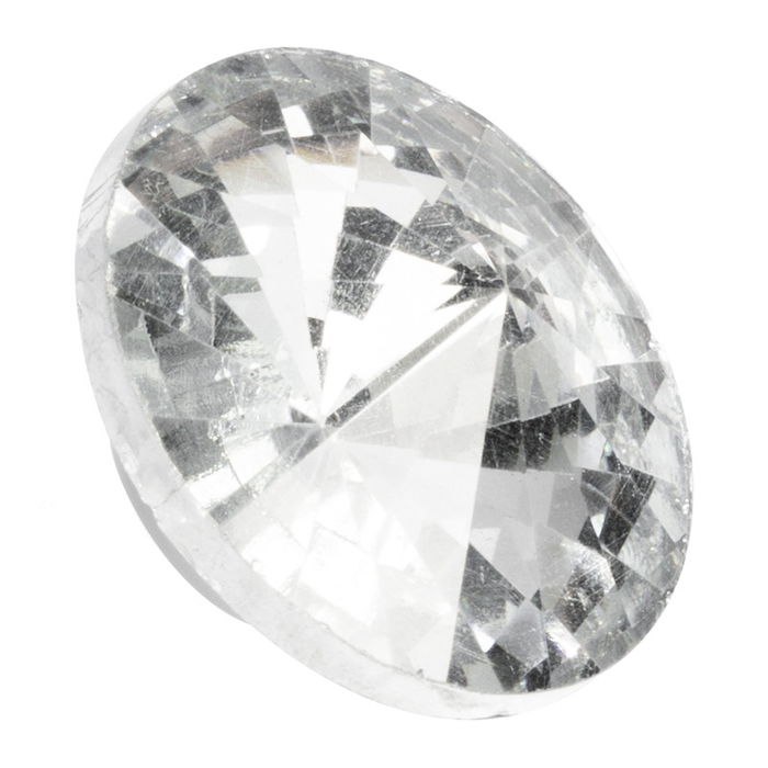 Q&Q Bouton Cristal Diamond Conique Ø25 Q&Q Bouton Cristal Diamond Conique Ø25