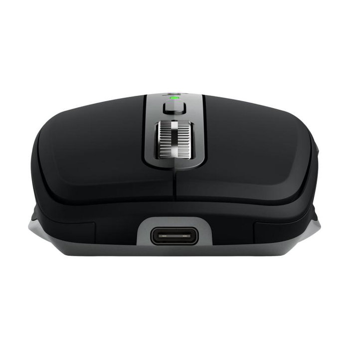 Logitech MX Anywhere 3S Souris pour Mac Space Grey - 910-006947, Souris sans fil Bluetooth et USB-C rechargeable, défilement magique