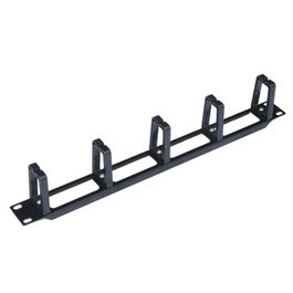 WP European Cabling Solution WPN-ACM-102-B Panneau de gestion de câbles 1U Noir 19 pouces
