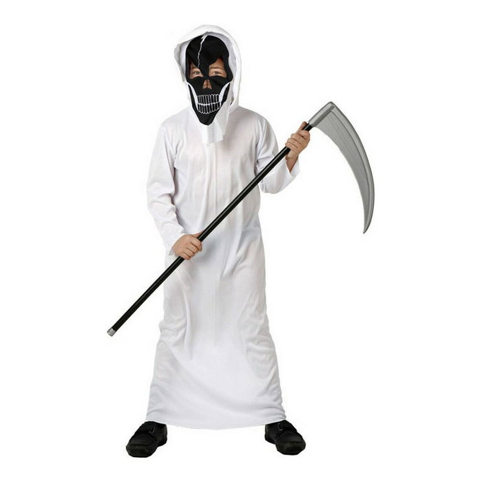 BigBuy Carnival Déguisement Squelette Enfant Blanc (2 Pièces)