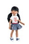 Paola Reina - Poupée Caya 32 cm - Poupée de collection en PVC et polyester - Langues: Espagnol, Anglais, Français, Italien, Allemand, Néerlandais, Polonais, Portugais