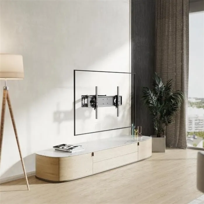 Stell SHO 4620 Support mobile pour téléviseur 37" à 70", inclinaison -20°, rotation ±60°, capacité 35 kg