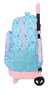 Safta Grand Sac à Dos avec Roues Compactes Extractibles 33x45x22cm