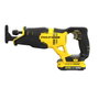 Stanley Fatmax Scie sabre sans fil 18V SFMCS300D2K-QW avec 2 batteries 2Ah
