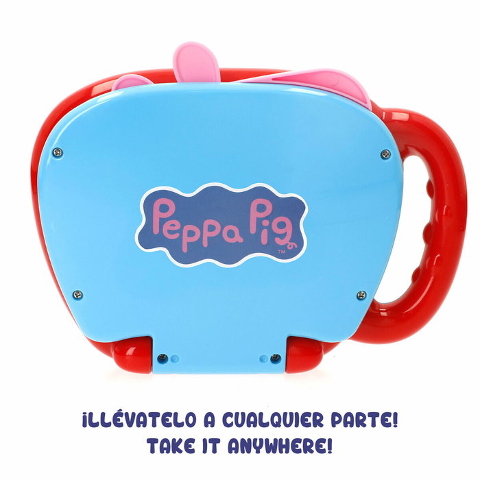 Ordinateur-jouet Peppa Pig Anglais 20 x 17 x 14 cm Multicouleur (4 Unités)