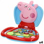 Ordinateur-jouet Peppa Pig Anglais 20 x 17 x 14 cm Multicouleur (4 Unités)