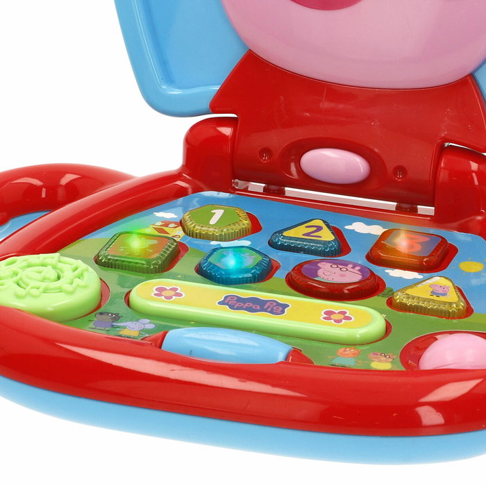 Ordinateur-jouet Peppa Pig Anglais 20 x 17 x 14 cm Multicouleur (4 Unités)