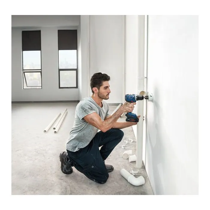 Bosch Professional Combo Kit 3 Outils: Perceuse Visseuse à Percussion GSR 18V-65, Perforateur GBH 18V-26, Meuleuse d'Angle GWS 18V-11 avec 2 Batteries 5.0Ah/5.5Ah et Chargeur