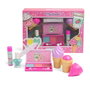 Martinelia Sparkle Beauty Set Yummy Sweet 85459 - Palette yeux 3 couleurs, brillants à lèvres, baume, vernis à ongles et stickers - Pour enfants dès 3 ans
