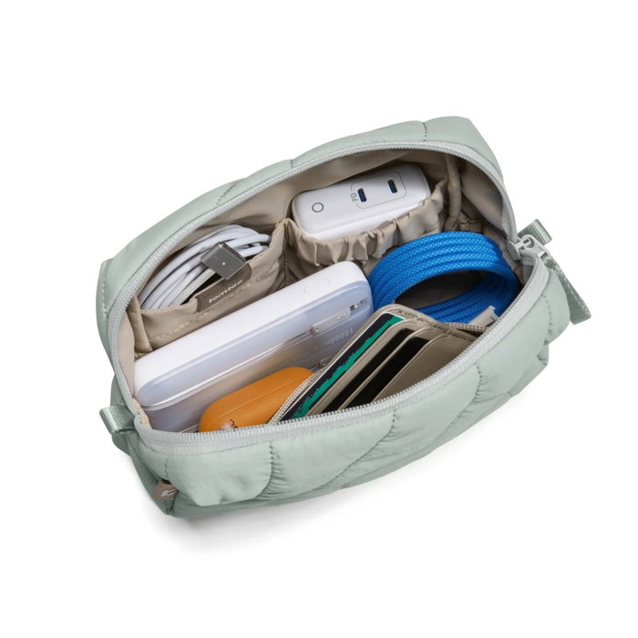 tomtoc Terra-A27 Puffy Accessory Pouch 2L Lakeshore Green