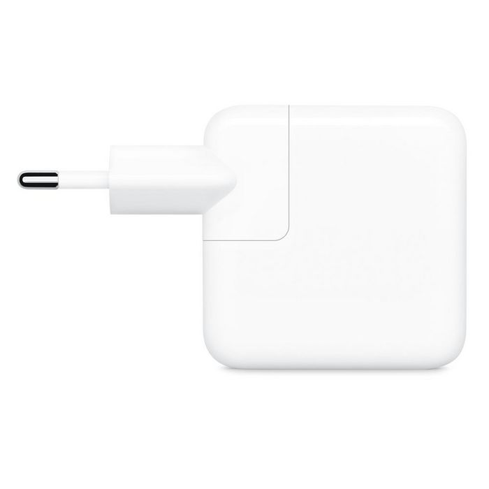 Apple Adaptateur secteur double port USB-C 35 W Blanc Apple Adaptateur secteur double port USB-C 35 W Blanc
