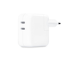 Apple Adaptateur secteur double port USB-C 35 W Blanc
