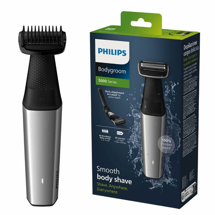 Épilateur à lumière pulsée Philips BODYGROOMSERIES5000BG5021/15RE (1 Unité)