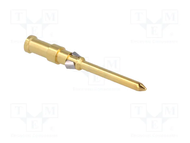 HARTING Contact mâle industriel Han D® HMC doré 10A
