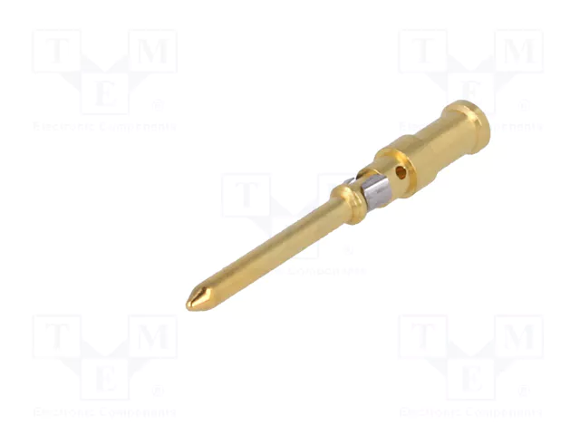 HARTING Contact mâle industriel Han D® HMC doré 10A