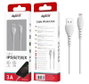 AVANT CONNECT Câble Lightning vers USB 3A 1m Blanc Charge Rapide