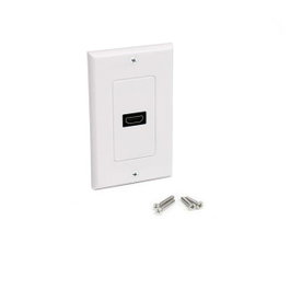 StarTech.com Plaque murale HDMI femelle Blanche