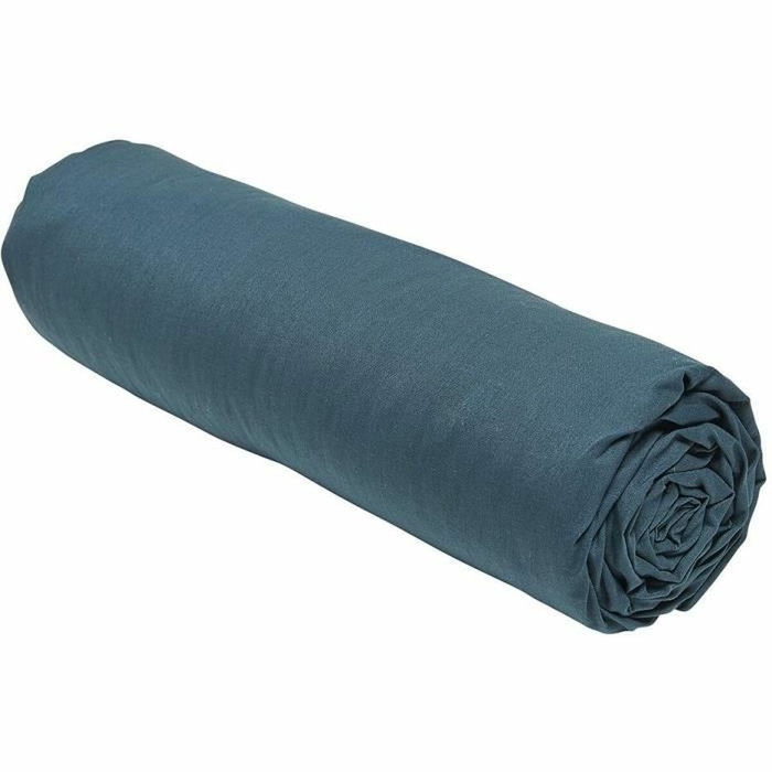 Today Drap housse Organic Paon 180 x 200 cm + 30 cm