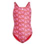 Maillot de Bain Fille Adidas Brd Gfx St Gy Niña Rouge 45