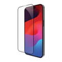 dbramante1928 Protection Écran iPhone 15 Pro Max - Film en rPET Recyclé 100% Recyclable, 9H, Bords Noirs, Antimicrobien, Antimicrobien et Anti-traces