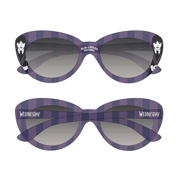 Wednesday - Lunettes de soleil premium pour adulte - Noir
