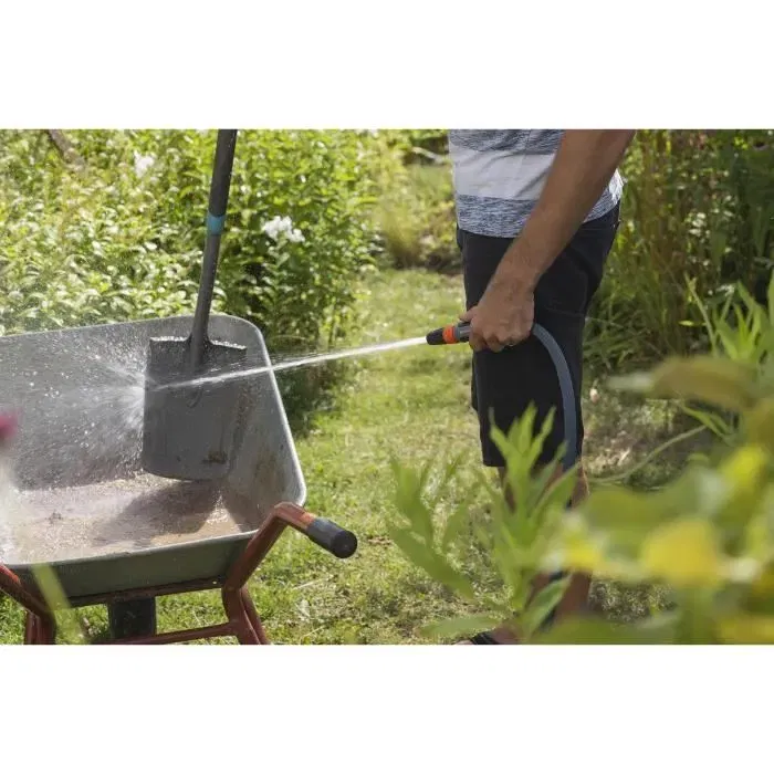 Gardena Tuyau d'Arrosage Liano Xtreme 30 mètres - Résistance 35 bar - Diamètre Intérieur 13 mm - Kit avec Raccords et Lance