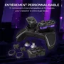 Turtle Beach Victrix Pro BFG Reloaded - Manette modulaire sans fil pour Playstation (PS4, PS5, PC) - Noir - Technologie Hall, Fightpad 6 boutons, gâchettes Clutch Triggers