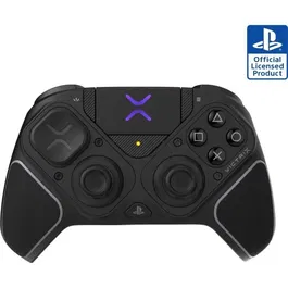 Turtle Beach Victrix Pro BFG Reloaded - Manette modulaire sans fil pour Playstation (PS4, PS5, PC) - Noir - Technologie Hall, Fightpad 6 boutons, gâchettes Clutch Triggers
