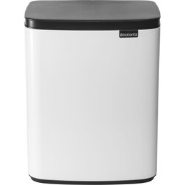 Brabantia BO Poubelle 12 Litres Blanc