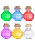 The Noble Collection Minecraft Réplique de Bouteille de Potion Lumineuse