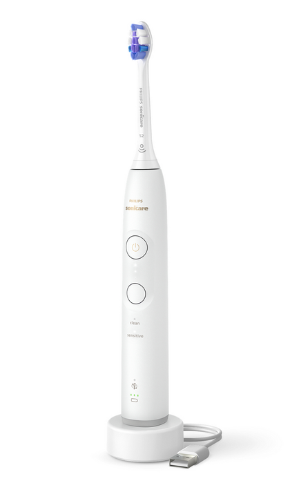 Philips HX7400/01 Sonicare Série 6100 - Blanc Philips HX7400/01 Sonicare Série 6100 - Blanc