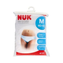 NUK Culottes Jetables Taille M, 4 unités