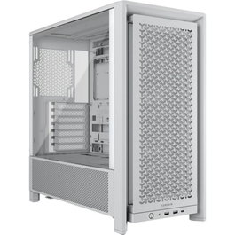 Corsair Frame 4000D RS Boîtier PC Semi-Tour Gaming, Acier et Verre Trempé, 3 Ventilateurs RS120, USB-C, Compatible E-ATX