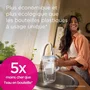Brita Carafe Filtrante MAXTRA Style Essential Sable 2,4 L avec 2 Filtres MAXTRA Pro Expert Anti-Tartre et Indicateur Smart Light