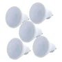Pack 5 Ampoules LED GU10 6W 700Lm 2700K Blanco Cálido