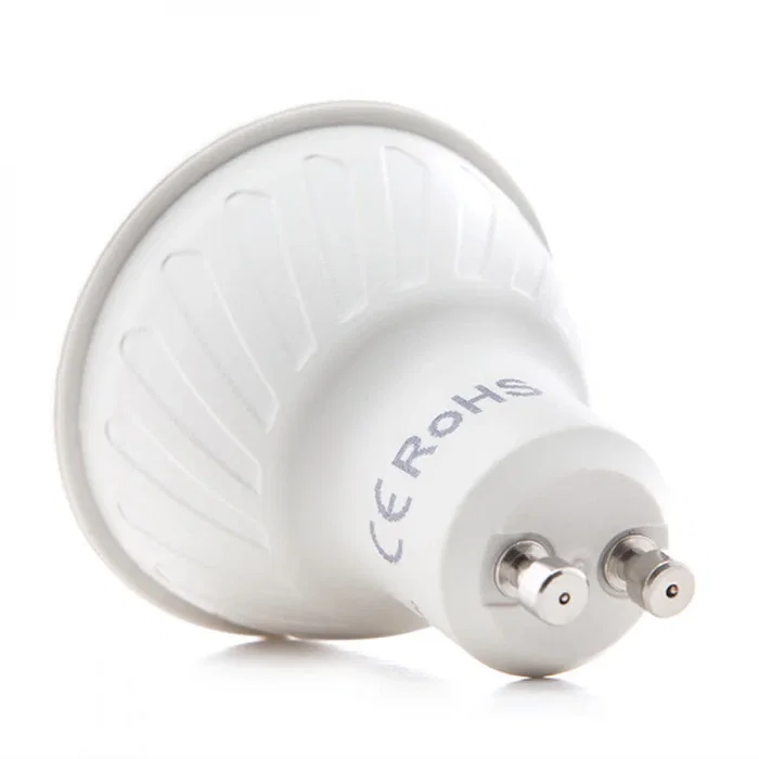 Pack 5 Ampoules LED GU10 6W 700Lm 2700K Blanco Cálido