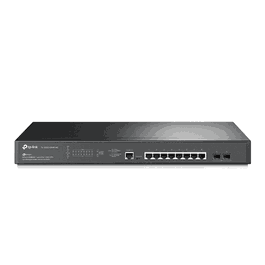 TP-LINK Switch Gigabit PoE+ managé 8 ports SFP TL-SG3210XHP-M2 - Noir