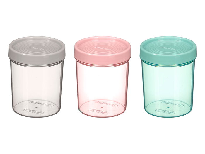 LEKNES Lot de 24 contenants en plastique de 700 ml transparents LEKNES Lot de 24 contenants en plastique de 700 ml transparents