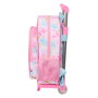 Cartable à roulettes Barbie Painterly Rose Bleu ciel 26 x 11 x 67 cm 26 x 34 x 11 cm
