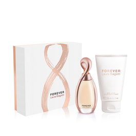 Laura Biagiotti Coffret Cadeau Parfum Forever Eau de Parfum 60 ml et Crème Hydratante pour le Corps 100 ml pour Femme