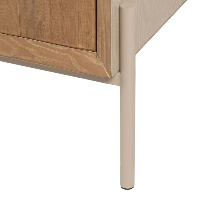 BigBuy Home Meuble d'Entrée AIKO Crème Naturel BigBuy Home Meuble d'Entrée AIKO Crème Naturel