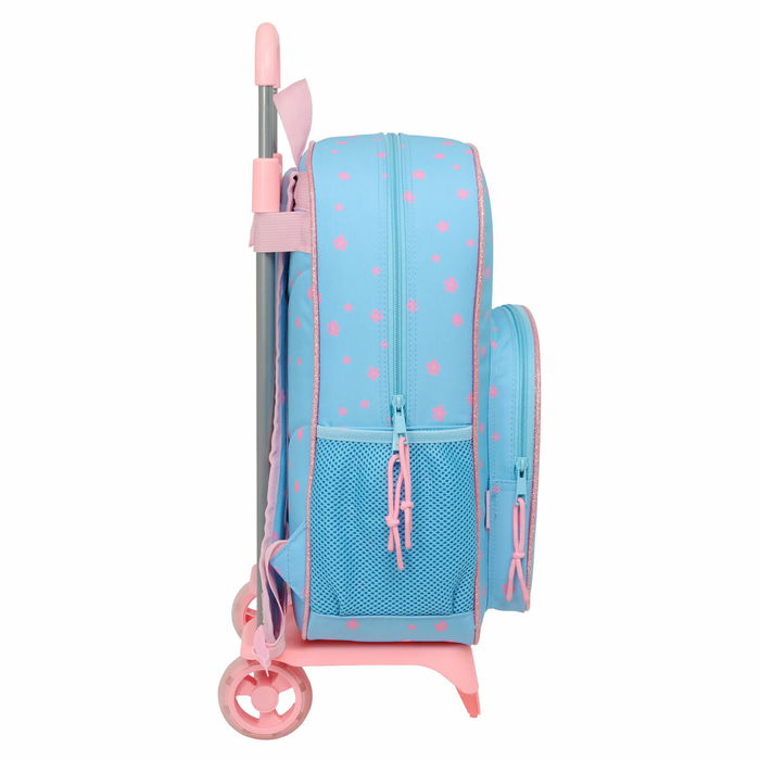 Cartable Lilo & Stitch Happy Bleu ciel 33 x 42 x 14 cm