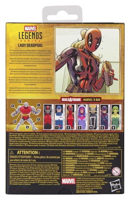 Hasbro Marvel Legends Lady Deadpool 15 cm Hasbro Marvel Legends Lady Deadpool 15 cm