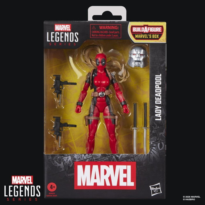 Hasbro Marvel Legends Lady Deadpool 15 cm Hasbro Marvel Legends Lady Deadpool 15 cm
