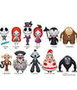 Monogram Int. Présentoir de 24 porte-clés L'étrange Noël de Mr. Jack 3D Series 7